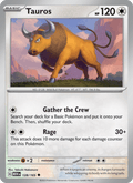 Tauros 128/165 151 English Pokémon card