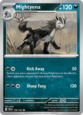Mightyena 106/162 Temporal Forces English Pokémon card