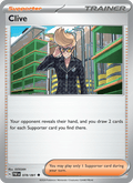 Clive 78/91 Paldean Fates English Pokémon card