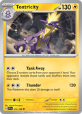 Toxtricity 72/198 Scarlet & Violet English Pokémon card