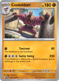 Conkeldurr 105/167 Twilight Masquerade English Pokémon card