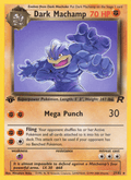 Dark Machamp 27/82 Team Rocket English Pokémon card