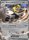 Melmetal ex 105/142 Stellar Crown English Pokémon card