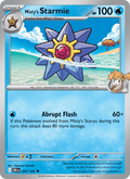 Misty's Starmie 47/182 Destined Rivals English Pokémon card