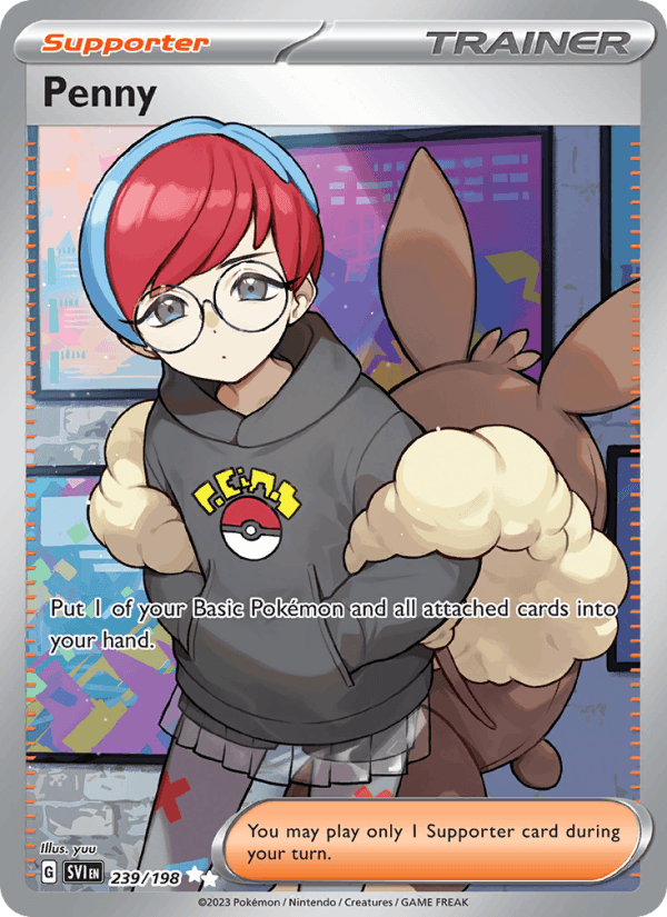 Penny 239/198 Scarlet & Violet English Pokémon card
