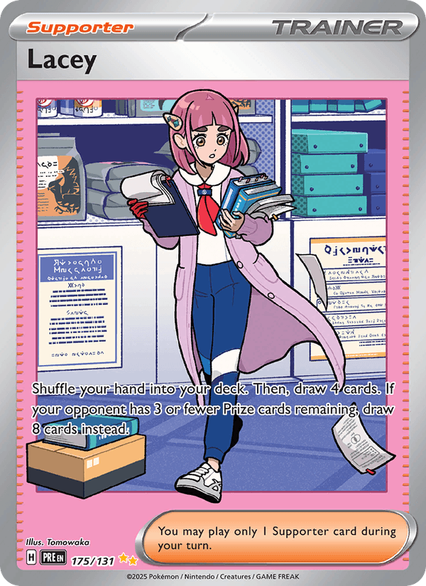Lacey 175/131 Prismatic Evolutions English Pokémon card