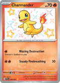 Charmander 109/91 Paldean Fates English Pokémon card
