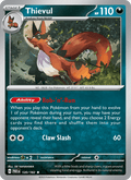 Thievul 120/182 Paradox Rift English Pokémon card