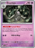 Dusclops 36/131 Prismatic Evolutions English Pokémon card