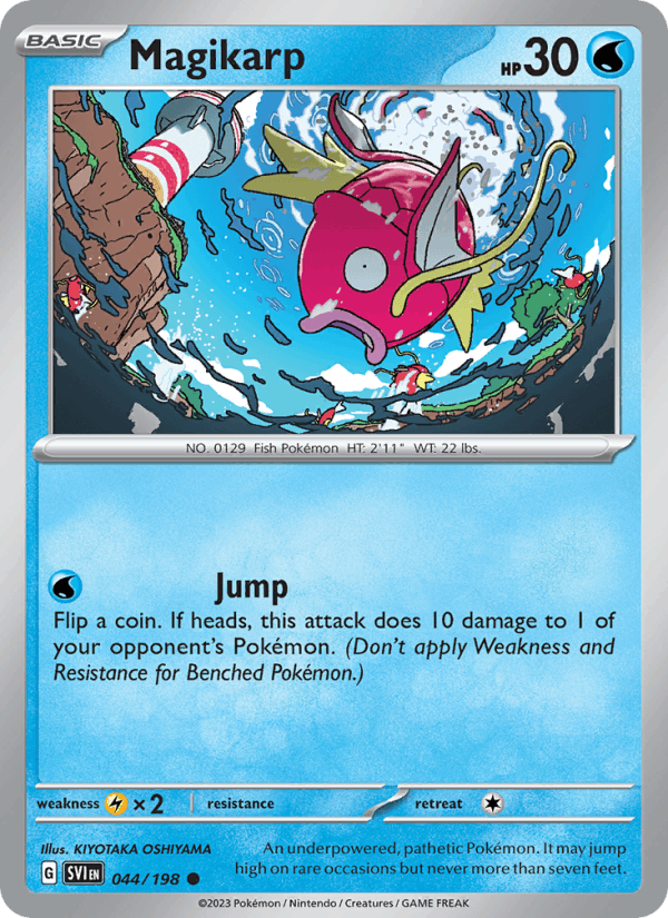 Magikarp 44/198 Scarlet & Violet English Pokémon card