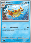 Floatzel 47/198 Scarlet & Violet English Pokémon card
