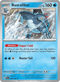 Baxcalibur 60/193 Paldea Evolved English Pokémon card