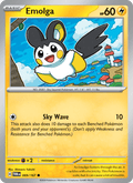 Emolga 69/167 Twilight Masquerade English Pokémon card