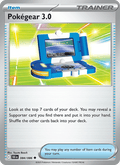 Pokégear 3.0 84/86 Black Bolt English Pokémon card