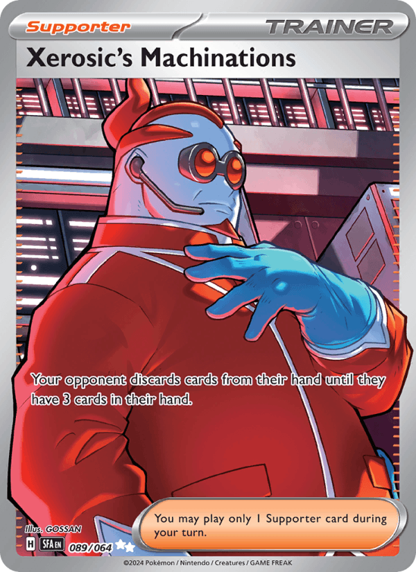Xerosic's Machinations 89/64 Shrouded Fable English Pokémon card