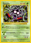 Tangela 66/102 Base Set English Pokémon card