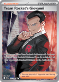 Team Rocket's Giovanni 225/182 Destined Rivals English Pokémon card