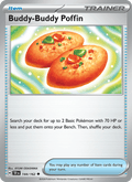 Buddy-Buddy Poffin 144/162 Temporal Forces English Pokémon card