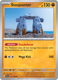 Stonjourner 121/198 Scarlet & Violet English Pokémon card