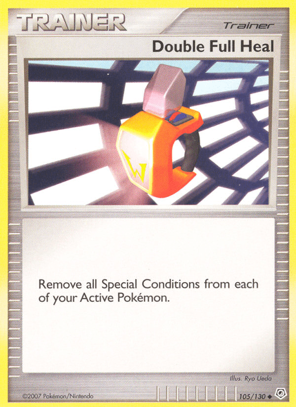 Double Full Heal 105/130 Diamond & Pearl English Pokémon card