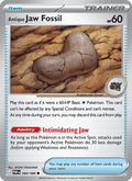 Antique Jaw Fossil 68/88 Perfect Order English Pokémon card