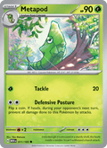 Metapod 11/165 151 English Pokémon card