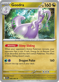 Goodra 68/86 Chaos Rising English Pokémon card