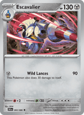 Escavalier 60/86 Black Bolt English Pokémon card