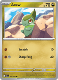 Axew 44/64 Shrouded Fable English Pokémon card