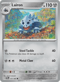 Lairon 121/167 Twilight Masquerade English Pokémon card