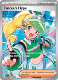 Emcee's Hype 220/182 Destined Rivals English Pokémon card
