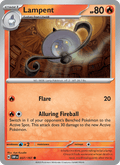 Lampent 37/197 Obsidian Flames English Pokémon card