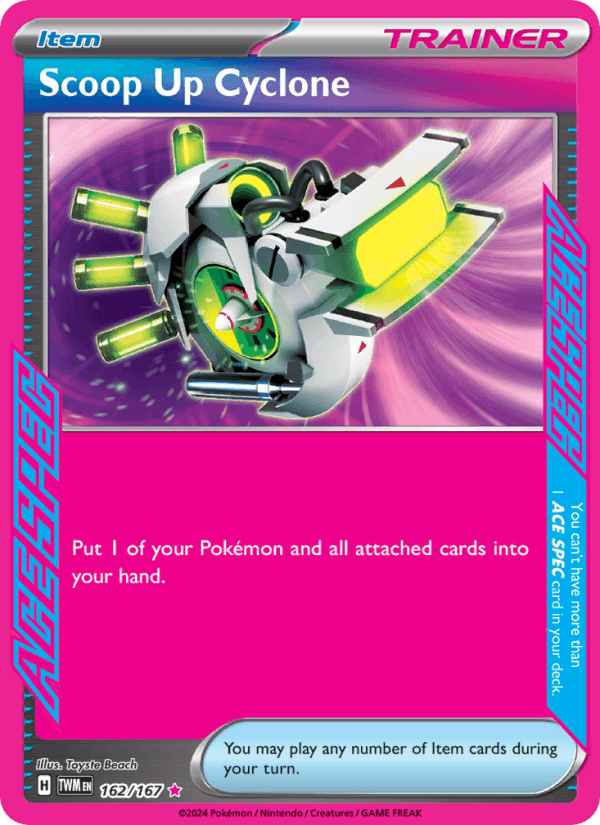 Scoop Up Cyclone 162/167 Twilight Masquerade English Pokémon card