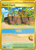 Beach Court 263/182 Paradox Rift English Pokémon card