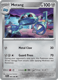 Metang 60/86 Chaos Rising English Pokémon card