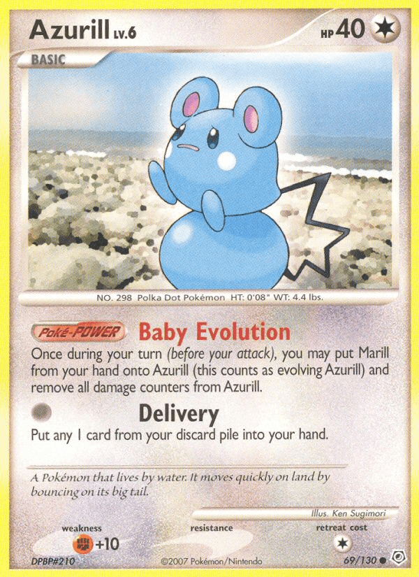 Azurill 69/130 — Diamond & Pearl [EN] — FrostPeak Collectibles
