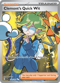 Clemont's Quick Wit 229/191 Surging Sparks English Pokémon card
