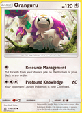 Oranguru 114/156 Ultra Prism English Pokémon card
