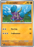 Crabrawler 87/142 Stellar Crown English Pokémon card