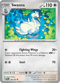 Swanna 140/167 Twilight Masquerade English Pokémon card