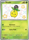Smoliv 102/91 Paldean Fates English Pokémon card