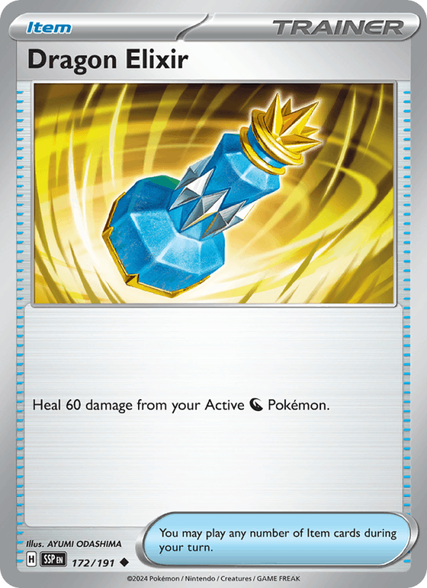 Dragon Elixir 172/191 Surging Sparks English Pokémon card