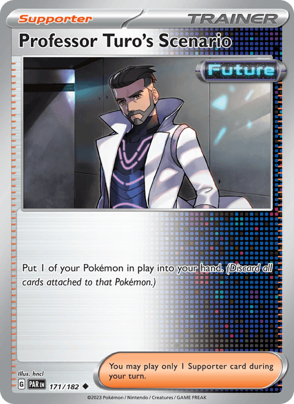 Professor Turo's Scenario 171/182 Paradox Rift English Pokémon card