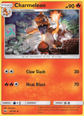 Charmeleon 19/147 Burning Shadows English Pokémon card