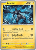 Zekrom 66/182 Paradox Rift English Pokémon card