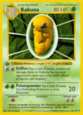 Kakuna 33/102 Base Set English Pokémon card