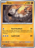 Onix 90/182 Paradox Rift English Pokémon card