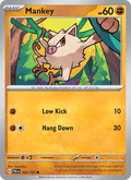 Mankey 106/193 Paldea Evolved English Pokémon card