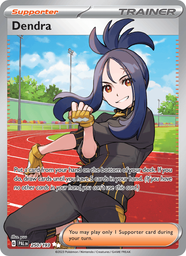Dendra 250/193 Paldea Evolved English Pokémon card