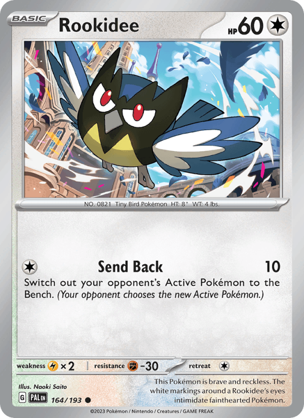 Rookidee 164/193 Paldea Evolved English Pokémon card